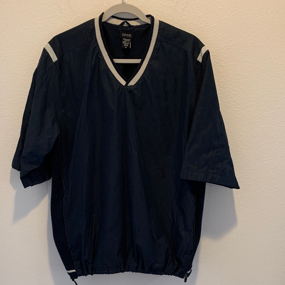 IZOD Men's Dark Blue Golf Athletic Shirt Jacket​​​